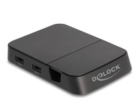 DeLOCK Smartphone Docking Station 4K with integrated holder - HDMI / USB / Hub / SD / Micro SD for Android or Windows