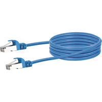 Schwaiger CKB6005 058 Netzwerkkabel Blau 0,5 m Cat6 SF/UTP (S-FTP)