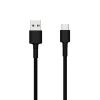 Xiaomi SJV4109GL USB kábel 1 M USB 2.0 USB C USB A Fekete