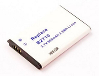 CoreParts MSPP2934 mobiltelefon alkatrész Akkumulátor Fekete