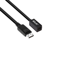 CLUB3D cac-1120 1 M Mini DisplayPort DisplayPort Fekete