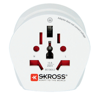 Skross 1.500202-E adattatore per presa di corrente Tipo F Bianco
