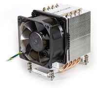 Inter-Tech R-27 Processor Cooler 8 cm Aluminium, Black