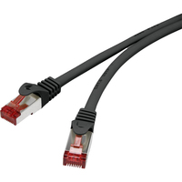 Renkforce RF-4979742 hálózati kábel Fekete 3 M Cat6 S/FTP (S-STP)