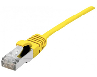 Dexlan 858708 netwerkkabel Geel 0,5 m Cat6a S/FTP (S-STP)