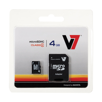 V7 MicroSDHC 4GB Class 4