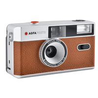 AgfaPhoto 603002 filmcamera Compacte camera (film) 35 mm Bruin, Zilver
