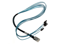 Highpoint INT-MS-1M4SC SATA cable 1 m 4 x SATA 15-pin Black, Blue