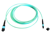 EFB Elektronik MTPF12MTPFOM3-15-A InfiniBand/fibre optic cable 15 m MTP OM3 Aqua-kleur