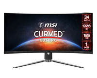 MSI MPG Artymis 343CQRDE monitor komputerowy 86,4 cm (34") 3440 x 1440 px Wide Quad HD LED Czarny