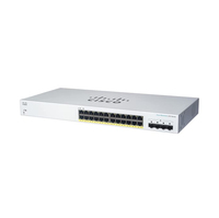 Cisco CBS220-24FP-4G Managed L2 Gigabit Ethernet (10/100/1000) Power over Ethernet (PoE) Weiß
