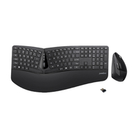 Perixx 11633 Tastatur Maus enthalten RF Wireless QWERTY Deutsch, US Englisch