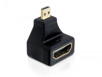 DeLOCK 65270 csatlakozó átlakító 19-p micro HDMI-D M 19-p HDMI-A F Fekete