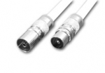 Preisner TAK2050 coax-kabel 5 m IEC Wit