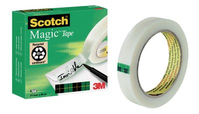 Scotch Magic Tape 810 Suitable for indoor use 66 m Fiber, Paper White