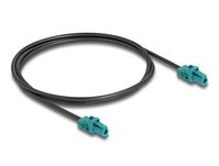 DeLOCK 90128 coax-kabel 1 m Mini FAKRA Z Aqua-kleur, Zwart