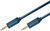 ClickTronic 70482 Audio-Kabel 10 m 3.5mm Blau