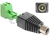 DeLOCK 65423 zmieniacz płci / kabli DC 2.1 x 5.5 mm 2p Czarny, Zielony