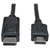 Tripp Lite P582-020 adaptador de cable de vídeo 6,1 m DisplayPort HDMI Negro, Metálico
