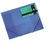 Connect Folder Clip & Elastic Frosted Blue Niebieski A4