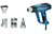 Bosch GHG 23-66 Kit Professional 500 liter per perc 650 °C 2300 W Fekete, Kék