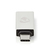 Nedis CCTB60915AL tussenstuk voor kabels USB Type-C Male USB A Female Aluminium