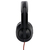 Hama HS-USB400 Headset Vezetékes Fejpánt Játék USB A típus Fekete, Vörös