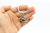 TROIKA KR18-17-GM Schlüsselring/Etui Schlüsselanhänger Grau, Silber