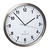 TFA-Dostmann 60.3523.02 wall/table clock Mur Quartz clock Rond Argent, Blanc