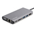 StarTech.com Adattatore multiporta USB C - Mini dock da viaggio USB-C con HDMI 4K o VGA 1080p - Hub USB 3.0 3x, SD, GbE, audio, pass-through PD da 100 W - Docking station portat...