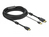 DeLOCK 85967 adapter kablowy 7 m HDMI Typu A (Standard) DisplayPort + USB Type-A Czarny