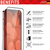 Displex Full Cover Panzerglas (10H) für Apple iPhone 13 mini, Eco-Montagerahmen, volle Displayabdeckung, Tempered Glas, kratzer-resistente Schutzfolie, hüllenfreundlich
