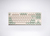 Ducky One 3 Matcha TKL Tastatur Gaming USB US International Beige, Grau