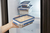 EMSA CLIP & CLOSE N1150410 recipiente de almacenar comida Rectangular Caja 0,8 L Acero inoxidable 1 pieza(s)
