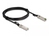 DeLOCK 84210 InfiniBand/fibre optic cable 3 m SFP+ Black, Silver