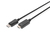 Digitus AK-340303-030-S video átalakító kábel 3 M HDMI A-típus (Standard) DisplayPort Fekete