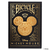 Bicycle Mickey Black Gold Spielkarten