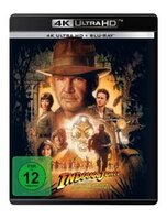 Indiana Jones und das Königreich des Kristallschädels, 1 4K UHD-Blu-ray + 1 Blu- (DVD Spielfilm)