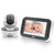 Alecto Babyphone DVM-200 Weiss-Grau, 4.3 Zoll Display