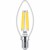 Philips LED Candle 3,4-40W (dimbaar) extra warm wit