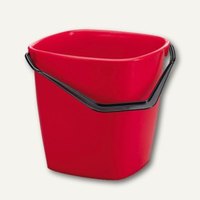 Durable Eimer Bucket, 14 Liter, B285 x H280 x T285 mm, rot