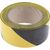 RS PRO PVC Markierungsband Schwarz, Gelb Typ Bodenmarkierungsband, Stärke 0.14mm, 50mm x 33m