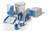 Durable ECO Recycled Plastic Stackable Letter Tray Document File | A4+ Blue