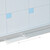 Relaxdays Whiteboard, Wochenplaner, abwischbar, magnetisch, Planungstafel mit Stiftablage, Magnetwand 60 x 90 cm, weiß