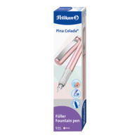 Füllhalter (Patronenfüllsystem) Pelikan Füller Pina Colada, rosé metallic Pina Colada, M, Rosé Metallic, Faltschachtel mit Schreibgerät, inkl. 1 GTP