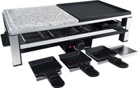 Multi-Raclette Stein/Gussplatte RC 108 sw/eds
