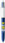 4-Farb-Druckkugelschreiber BIC® 4 Colours® Messages, 0,4 mm, Tubo-Display à 30St