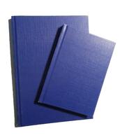 ValueX A4 Casebound Hard Cover Notebook Ruled 192 Pages Blue