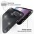 Huawei P20 Pro Handy Hülle von NALIA, Glitzer Silikon Cover Case Schutz Glitter Schwarz