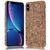 NALIA Cork Case compatible with iPhone X Xs, Ultra-Thin Wood Look Phone Cover Slim Back Protector Natural Slim-Fit Protective Hardcase Skin Shockproof Bumper Dark Cork